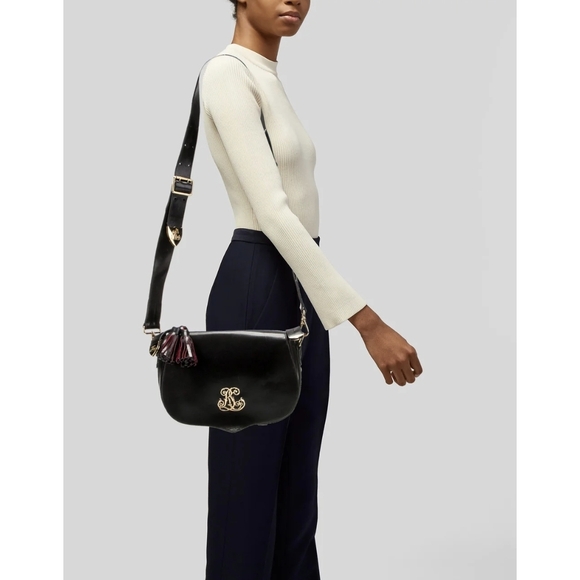 Ralph Lauren Black Leather Crossbody Bag - Picture 5 of 11